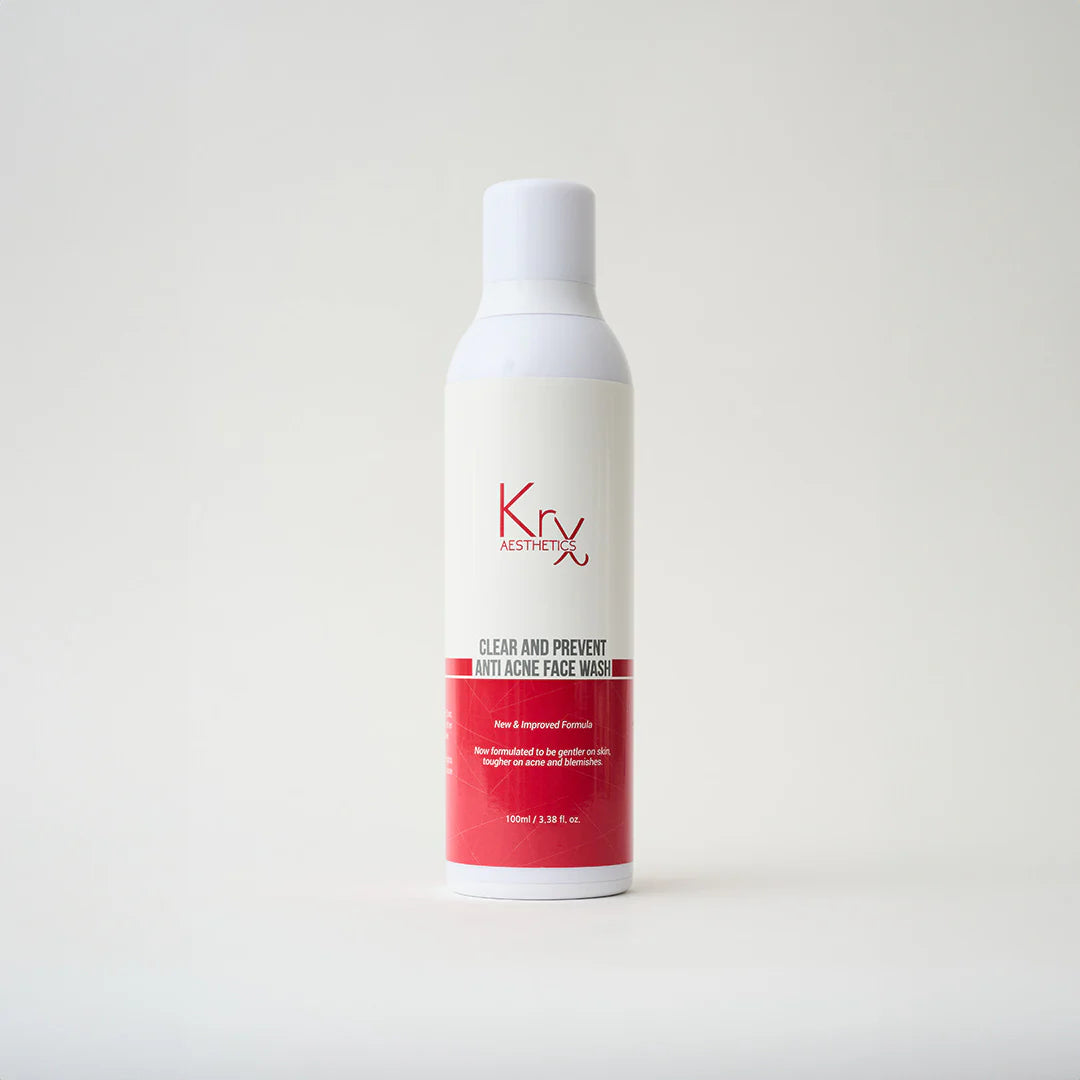 KrX Aesthetics Clear + Prevent Anti Acne Face Wash
