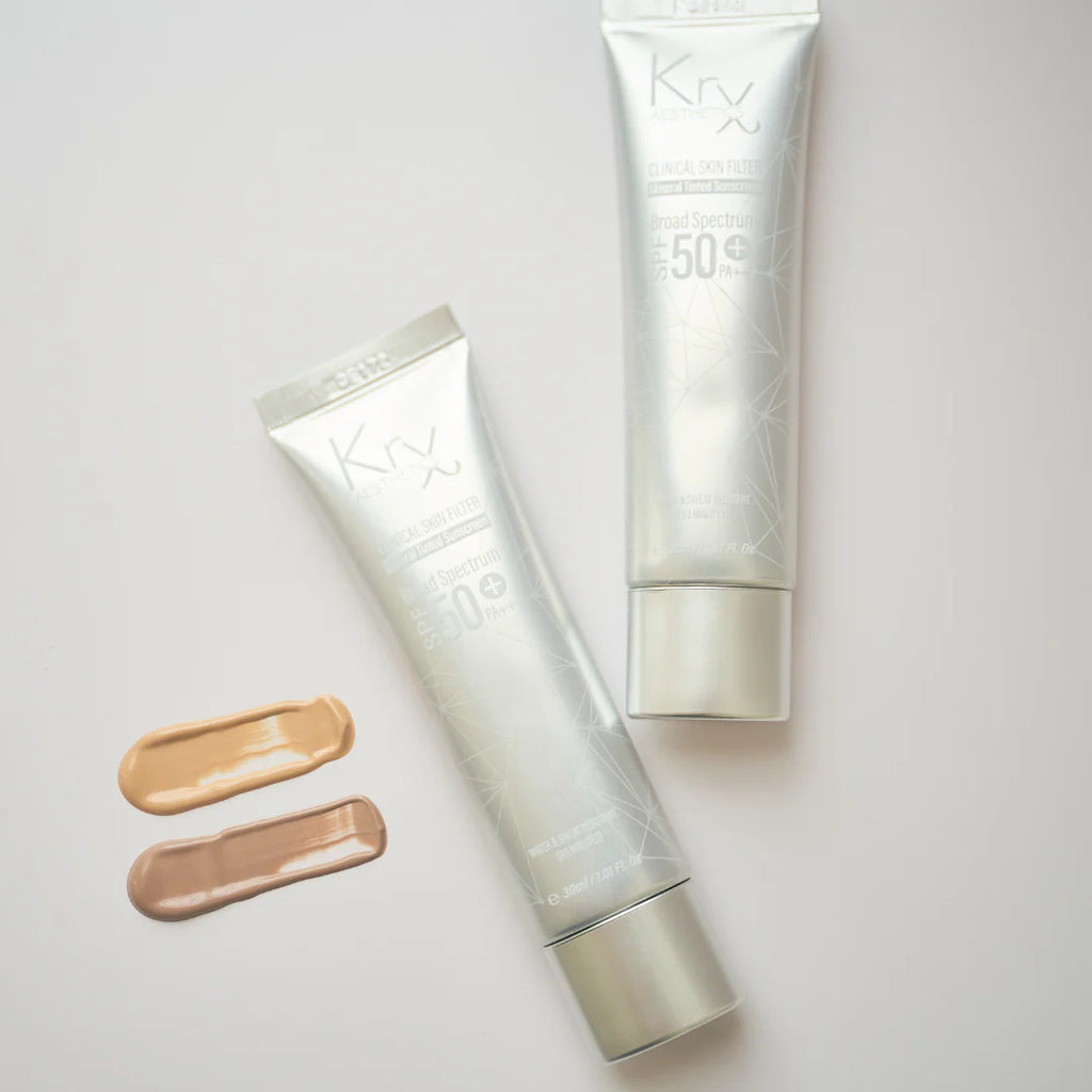 KrX Aesthetics Skin Filter Tinted Sunscreen SPF 50 PA+++