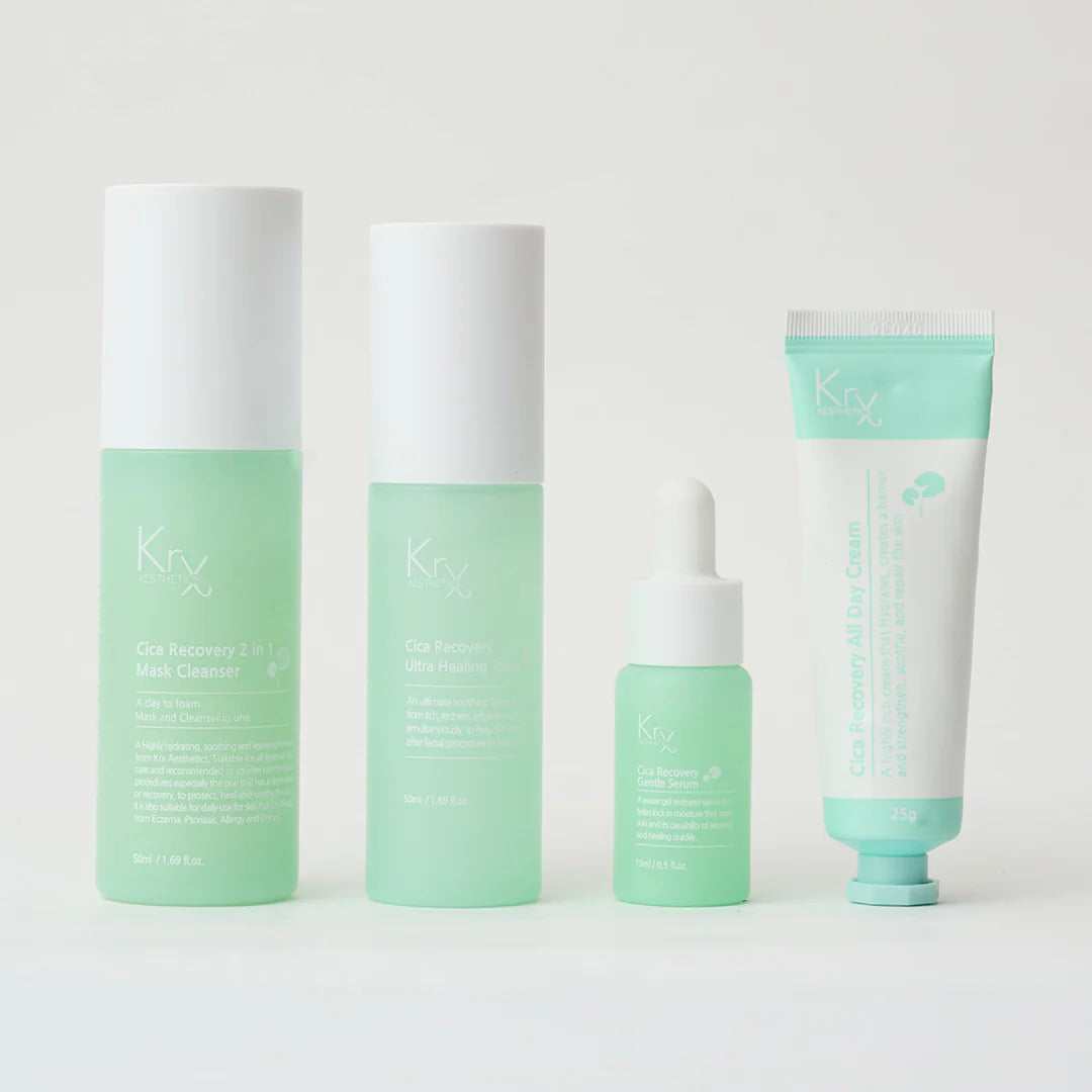 KrX Aesthetics Cica Recovery Bundle